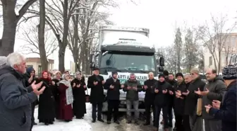 Sakarya'dan Suriye'ye 96. Tır Yola Çıktı