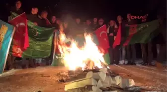 Kars Türk Dünyasından Gençlerin Sarıkamış?ta Saygı Nöbeti