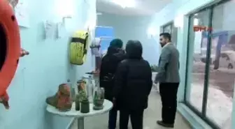 Zonguldak Denizin Dibinden Çıkarılan Malzemeler Sergilendi