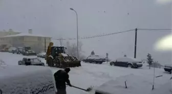 Yoğun Kar Karaman'ın Yüksek Kesimlerinde Etkili Oluyor