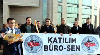 Adliye Çalışanlarından 'Adliye'de Adalet İstiyoruz' Eylemi