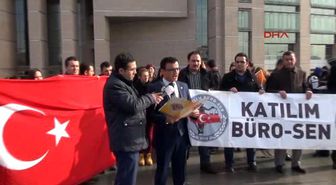 Adliye Çalışanlarından 'Adliye'de Adalet İstiyoruz' Eylemi