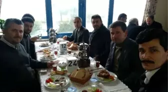 Din-bir-sen Üyeleri Kahvaltıda Bir Araya Geldi