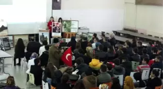 En Yaşlı Çanakkale Gazisinin Oğlu Kaynaşlı Myo'da Konferans Verdi