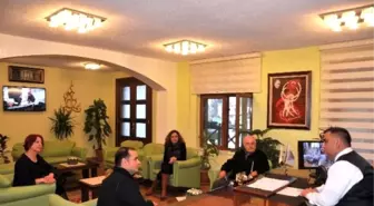 Ressamlar Derneği'nden Başkan Can'a Ziyaret