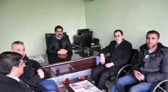 Kaymakam Sağ'dan, Gazetecilere Ziyaret