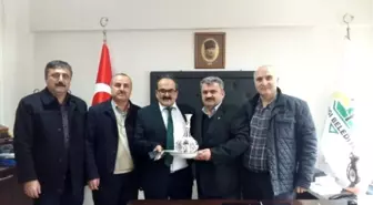 Kargı Öz Orman İş'ten Başkan Şen'e Ziyaret