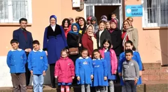 Köy Öğrencilerini Sevindiren Yardım