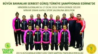 Trakya Birlik Spor Kulübü Türkiye Şampiyonasına Hazır