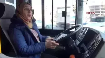 Batman'da Otobüslerde Kadın Sürücü Dönemi