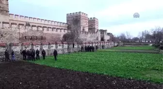 Yedikule Bostanlarında Seyyar Baraka Yıkımı