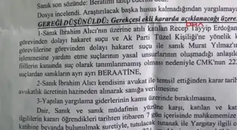 Osmaniye Erdoğan'a Hakaretten Yargılanan Alıcı Beraat Etti