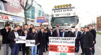 AK Parti İl Gençlik Kolları Suriye'ye Bir Tır Dolusu Kömür Gönderdi