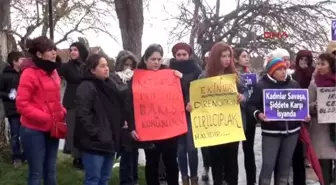 Antalya'da Hdp'li Kadınlar Operasyonları Protesto Etti