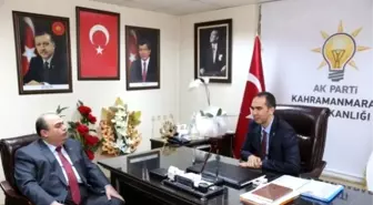 Kmtso Yönetimi AK Parti İl Başkanı Özdemir'e Tebrik Ziyareti