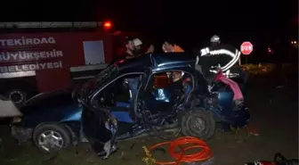 Tekirdağ'da Trafik Kazası: 4 Yaralı