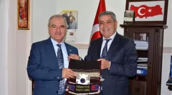 Rektör Harmandar'dan, Başkan Şaşmaz'a Ziyaret