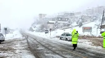 Sertavul Geçidi'nde Zincirsiz Araçlara İzin Yok