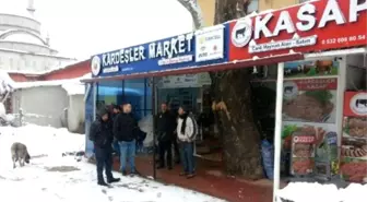 Kar Maskeli Hırsızlar Sigara ve Et Çaldılar