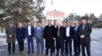 AK Parti Mkyk Üyesi Yaşar Karayel ile Ziraat Odalarından Kayseri Şeker'e Teşekkür Ziyareti