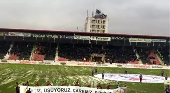 Gaziantepspor'a Pankart Teşekkürü