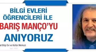 Barış Manço Vefat Yıldönümünde Bağcılar'da Anılacak