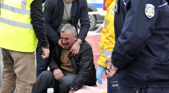 Otobüse Çarpan Motosiklet Sürücüsünün Başı Koptu