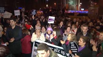 CHP'li Kadınlardan 'Tecavüz' Protestosu