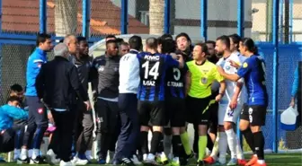 Adana Demirspor - Kayseri Erciyesspor Maçında Kavga Çıktı