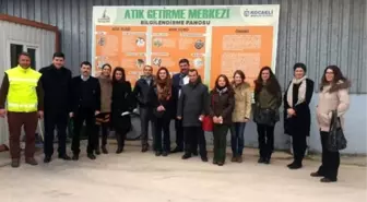 Kartepe Atık Getirme Merkezi'ne Ankara'dan Ziyaretçi Geldi