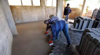 Şehit Polisin İnşaat Halindeki Evi Yardımlarla Tamamlandı