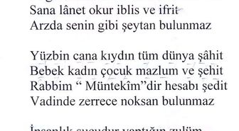 Valinin 'Ortadoğu Canisi' Şiiri Duygulandırdı