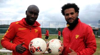 Göztepeli Diarra ve Cleyton: 'Hedef Süper Lig'