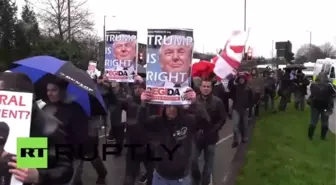 Avrupa'da Eş Zamanlı İslam Karşıtı Protesto