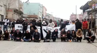 Şanlıurfa'da HDP ve DBP'lilerden Çatışma Protestosu