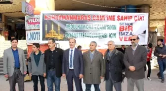 Abdulhamidhan Camii'nin Diyanet'e Devri İçin İmza Kampanyası