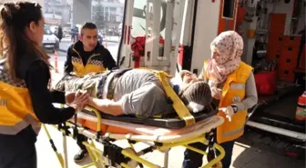 Çatıdan Düşen Genç İşçi Yaralandı