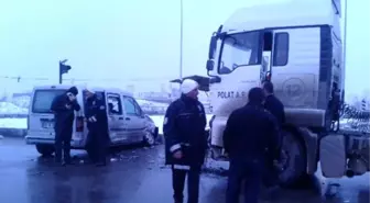 Tavşanlı'da Trafik Kazası, 1 Yaralı