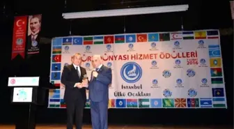 Emektar Gazeteci Sallı'ya Türk Dünyası Hizmet Ödülü