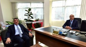 Gürkan, Tarsim Bölge Müdürü Doğan'ı Ziyaret Etti