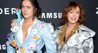 Oyuncu Susan Sarandon'ın Oğlu, Giydiği Tuhaf Elbiseyle Şaşırttı