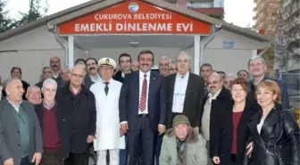 Başkan Çetin Çukurova Emekli Evini Ziyaret Etti