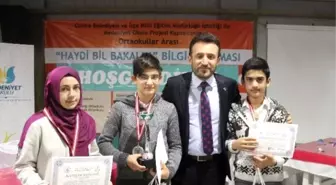 Çumra'da 'Haydi Bil Bakalım' Bilgi Yarışmasının Galibi Belli Oldu