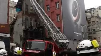 Fotoğraf) Olası Faciayı Otoparkçılar Önledi