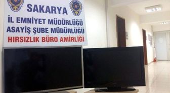 Led Tv Hırsızları Kıskıvrak Yakalandı