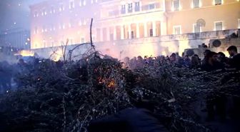 Yunanistan'da Ekonomik Önlemler Protesto Edildi