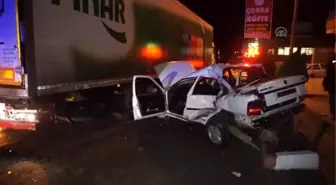 Trafik Kazası: 1 Ölü, 2 Yaralı