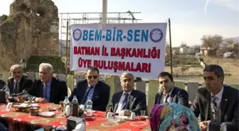 BEM-BİR-SEN Sendikası Üyeleri Hasankeyf'te buluştu