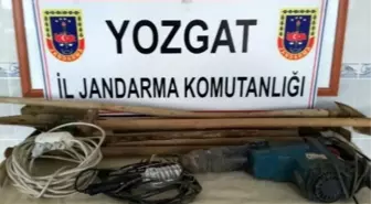 Yozgat Jandarma Kaçak Kazı Yapan 13 Kişiyi Yakaladı