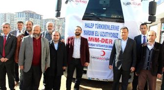 Mimder'den Halep Türkmenlerine Yardım